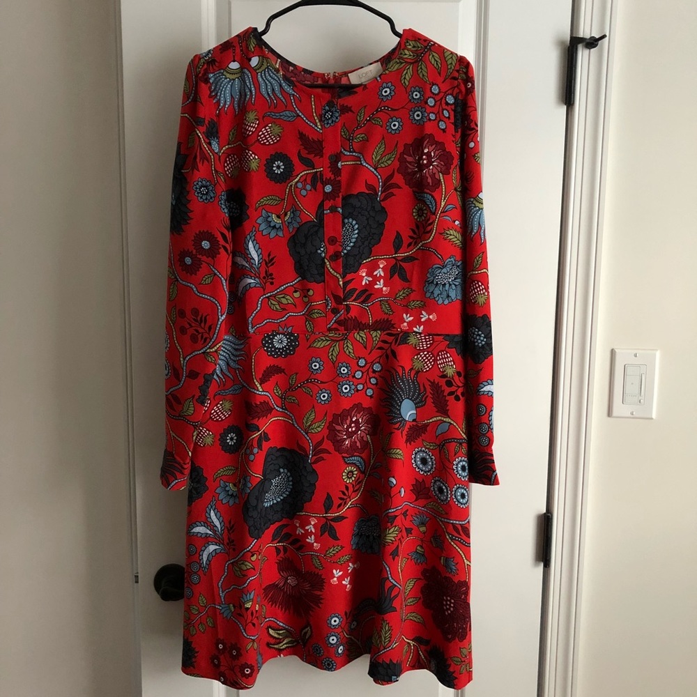 Loft Floral Dress, Size 12